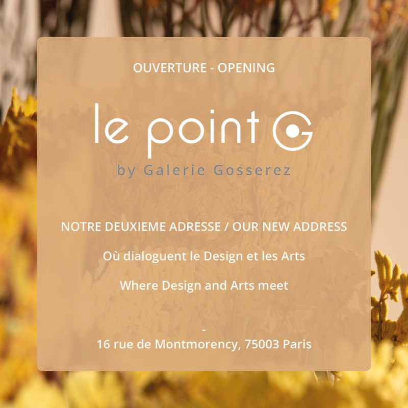 Inauguration - Le point G by Galerie Gosserez